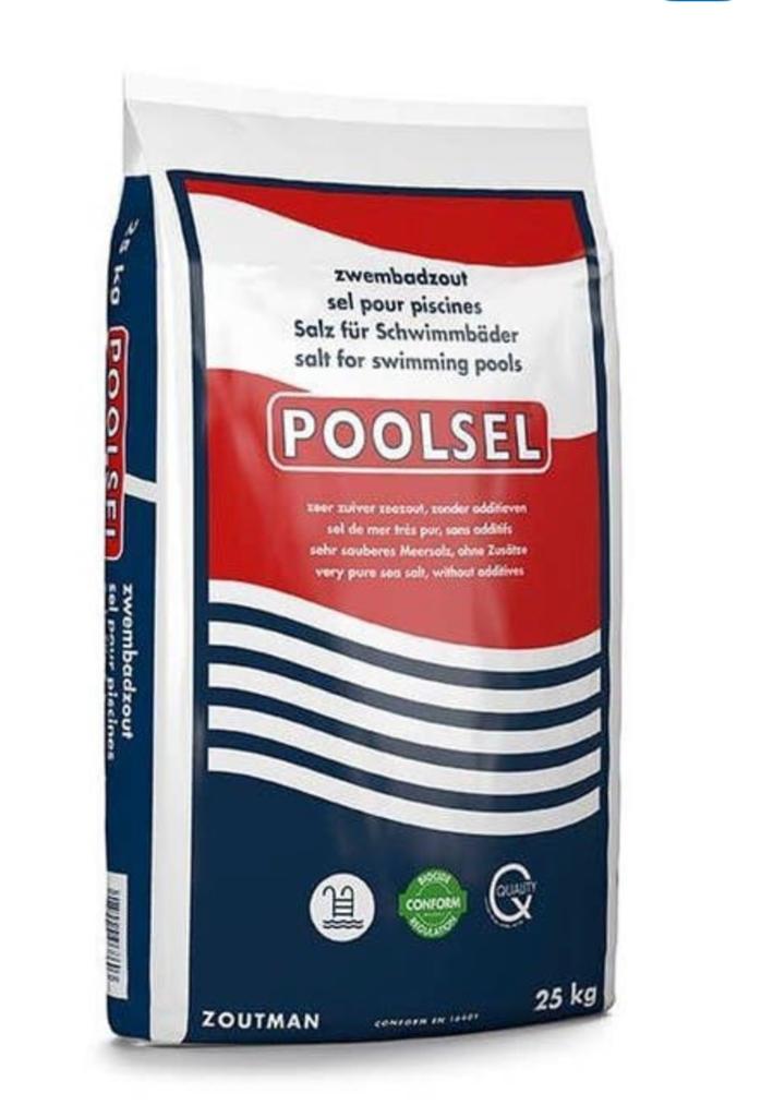 Poolsel zwembadzout 25 kg, Ophalen