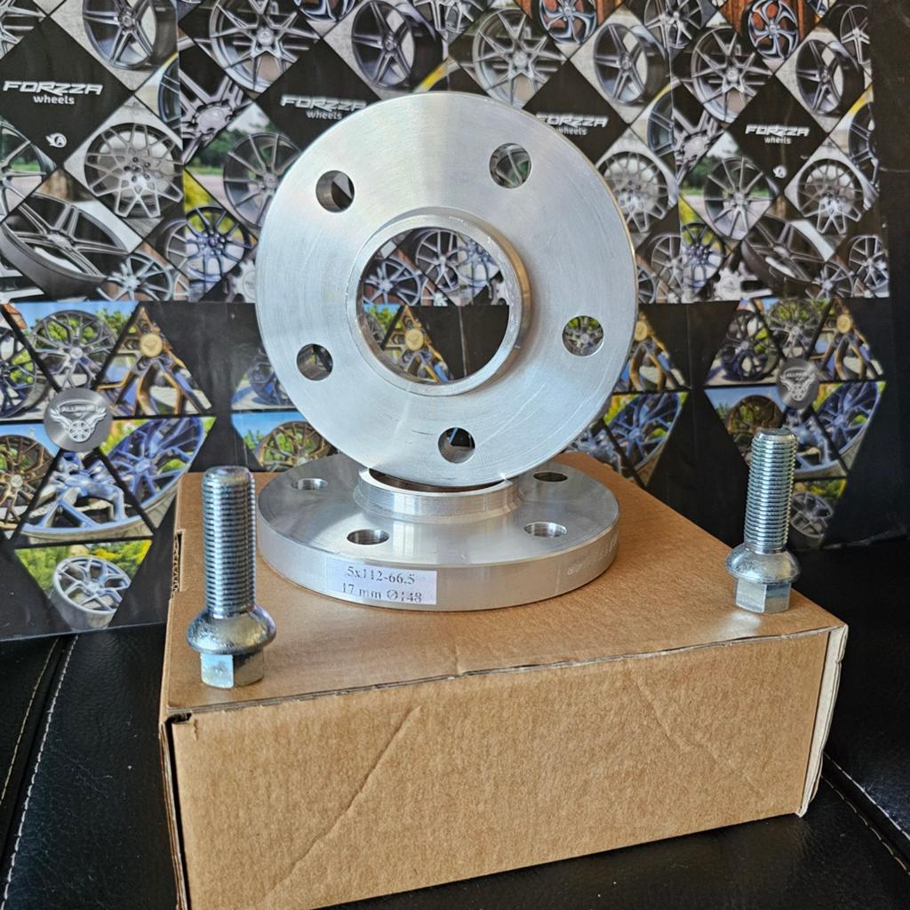 Spoorverbreders spacers Mercedes c klase 5x112 66,5 17mm, Auto diversen, Tuning en Styling, Ophalen of Verzenden