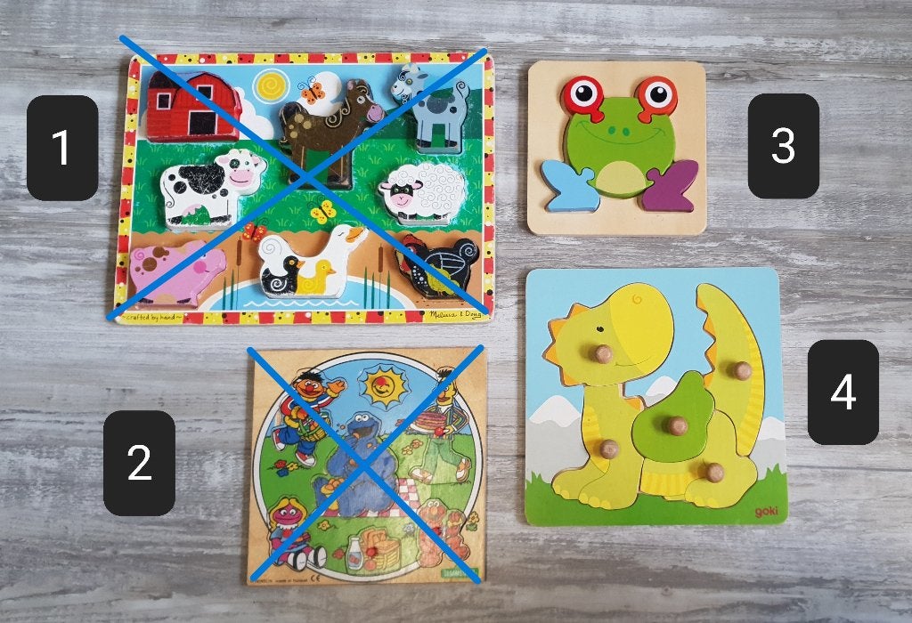 10 kinderpuzzels; Rapunzel, Frozen, Barbapapa, Disney, Jumbo, Ophalen of Verzenden, Meer dan 50 stukjes, Zo goed als nieuw, 2 tot 4 jaar