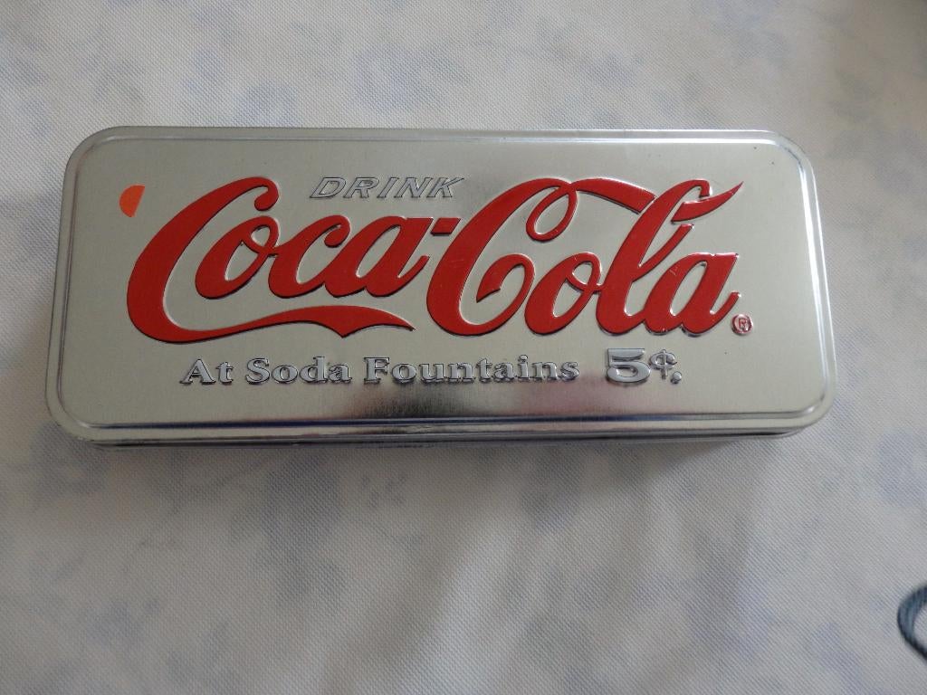 Blikje Coca Cola, Ophalen of Verzenden, Zo goed als nieuw, Verpakking