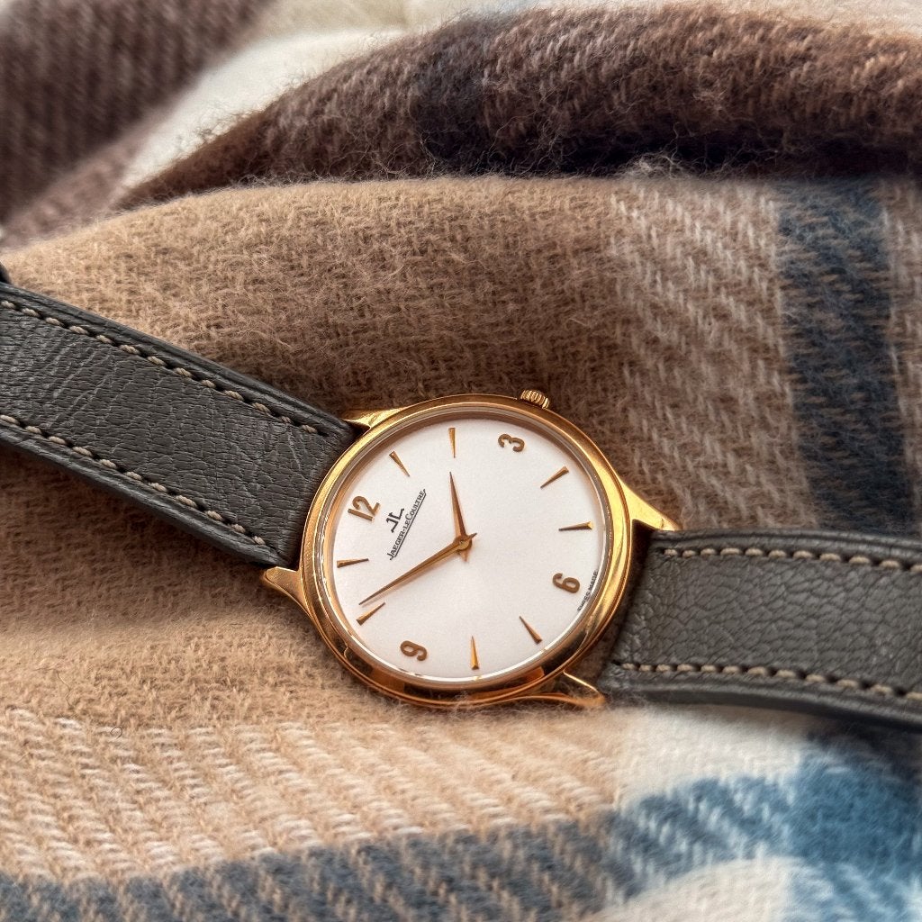 Jaeger-LeCoultre Master - Ultra Thin - 145.2.79, Sieraden, Tassen en Uiterlijk, Leer, Rolex, Polshorloge, Ophalen of Verzenden