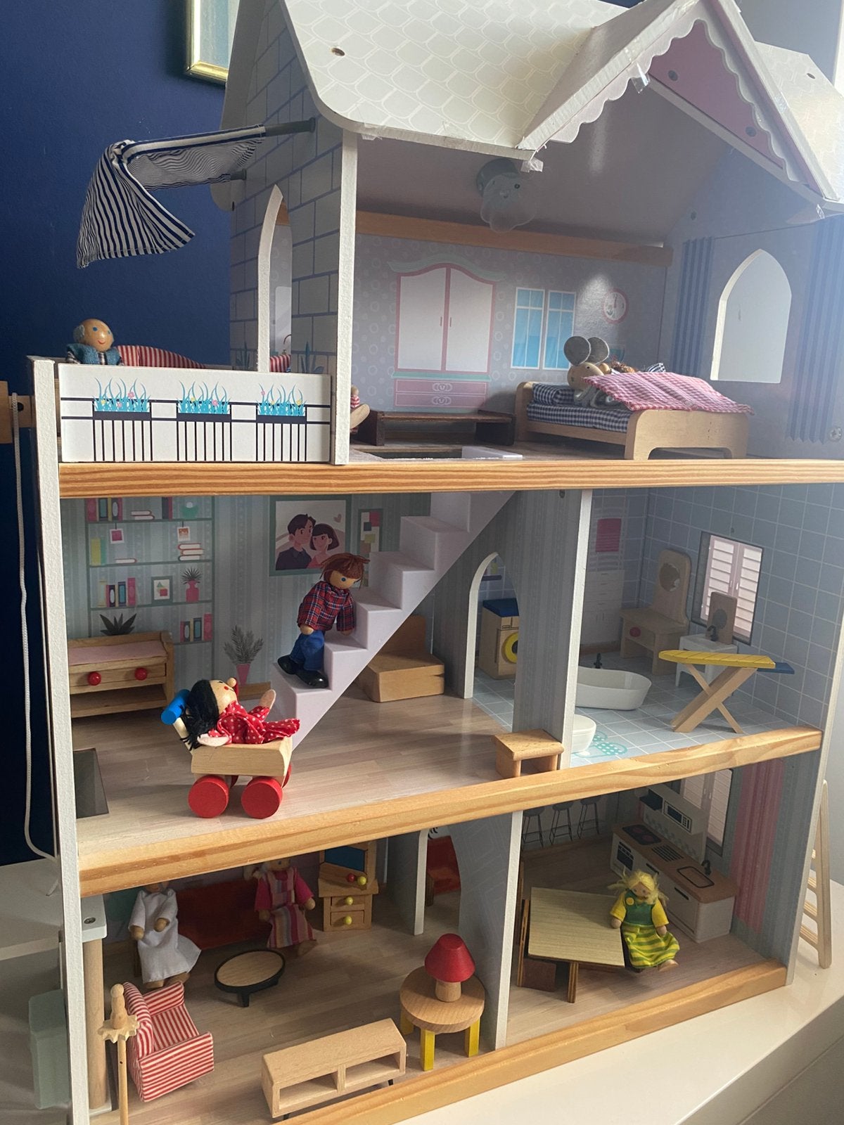 Poppenhuis, Ophalen, Gebruikt, Poppenhuis