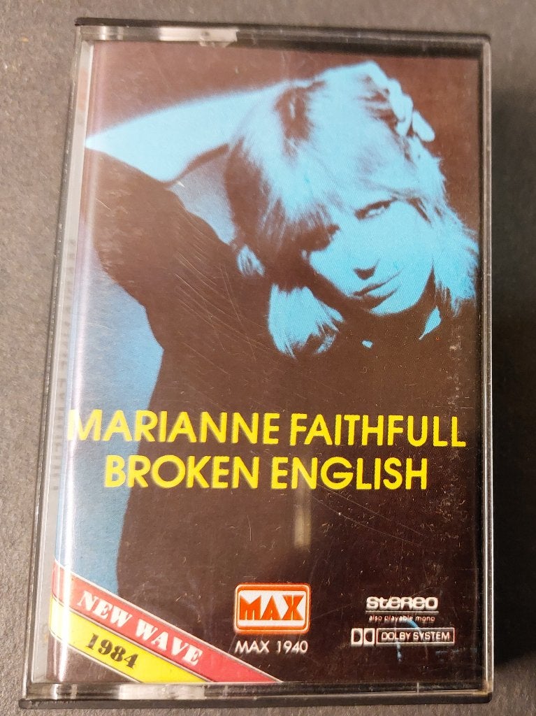 Marianne Faithfull CASSETTE Broken English Indonesie, Gebruikt, Verzenden, 1 bandje, NvT