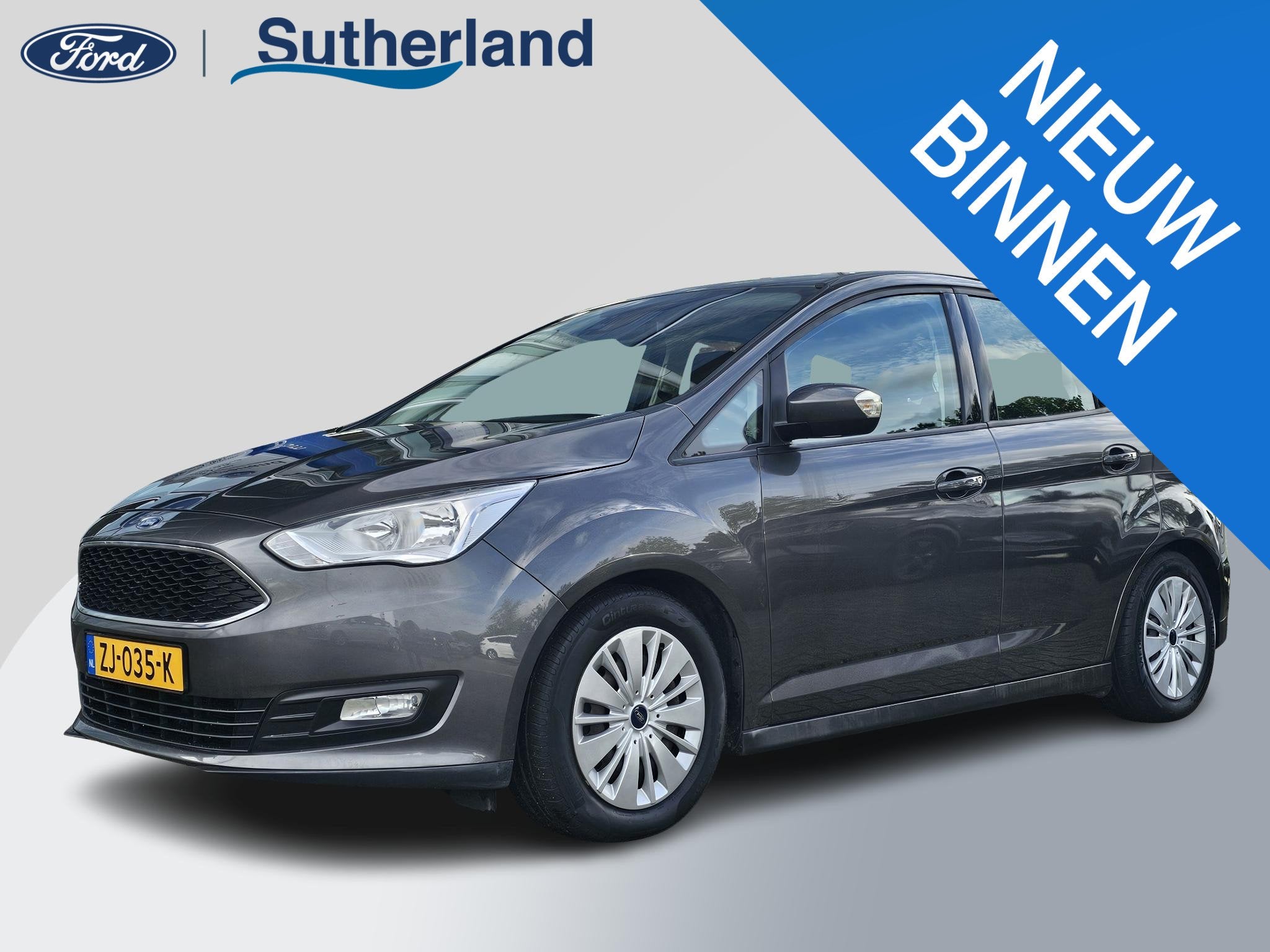 Ford C-Max 1.0 Trend Goed onderhouden | Trekhaak | Navigatie, Klanten@ford.com, Handgeschakeld, Ford, Benzine