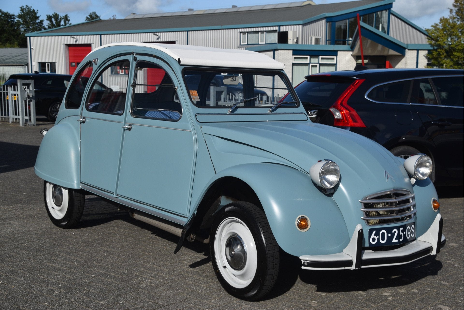 Citroën 2CV 2CV4 Origineel NL (bj 1968), Auto's, Voorwielaandrijving, Stof, Citroën, Origineel Nederlands