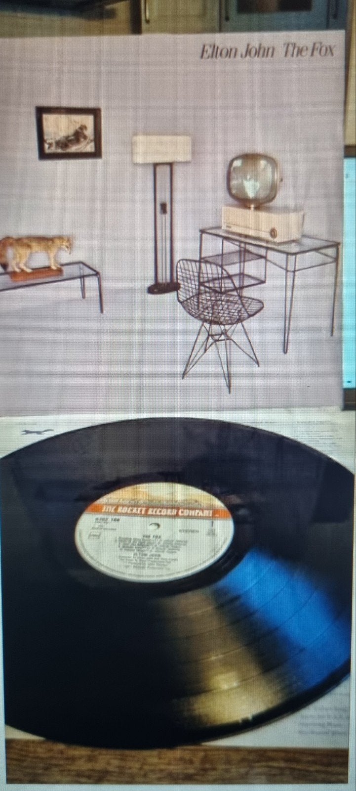 Elton John - The Fox LP (1981) - Pop Rock Vinyl, LP, Gebruikt, Pop, Ophalen of Verzenden