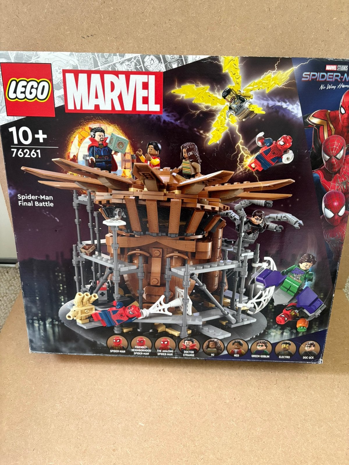 LEGO Marvel Spider-Man eindstrijd 76261 (incompleet), Ophalen of Verzenden, Zo goed als nieuw