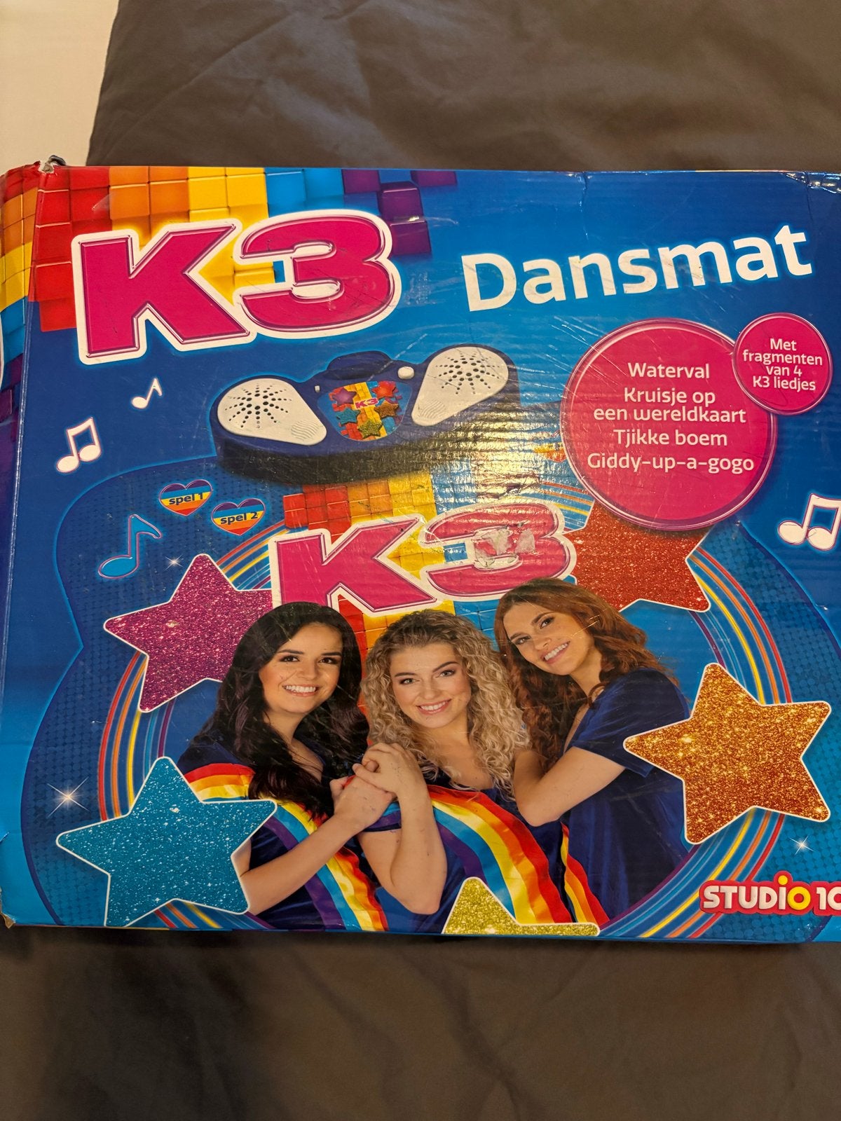 K3 Dansmat met liedjes - Studio 100, Kinderen en Baby's, Speelgoed | Educatief en Creatief, Ophalen, Gebruikt, Ontdekken, Met geluid