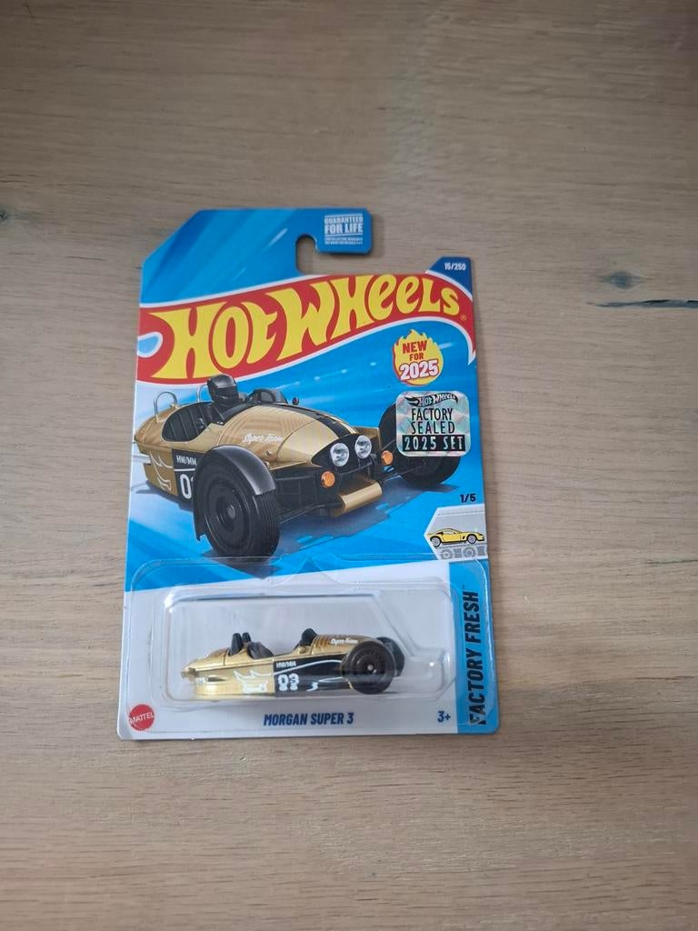 Hot Wheels - Morgan Super 3, Ophalen of Verzenden, Nieuw, Auto