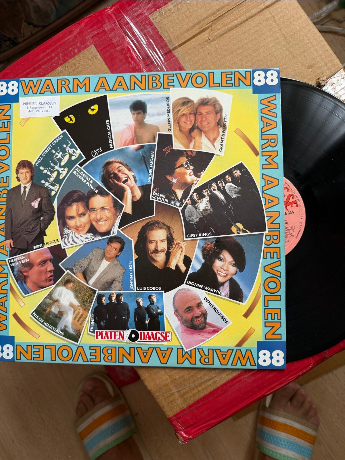 Warm Aanbevolen 88 - Diverse Artiesten LP, LP, Gebruikt, Pop, Ophalen of Verzenden