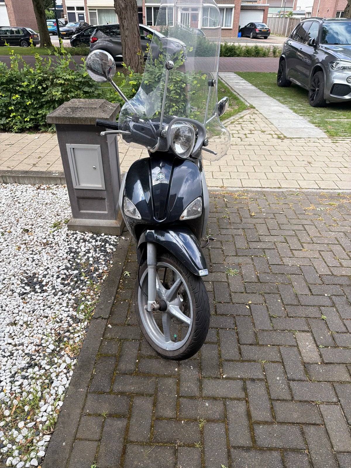 Piaggio Liberty Scooter - Zwart, Goed Onderhouden, Fietsen en Brommers, Scooters | Piaggio, Gebruikt, Overige modellen, Maximaal 45 km/u