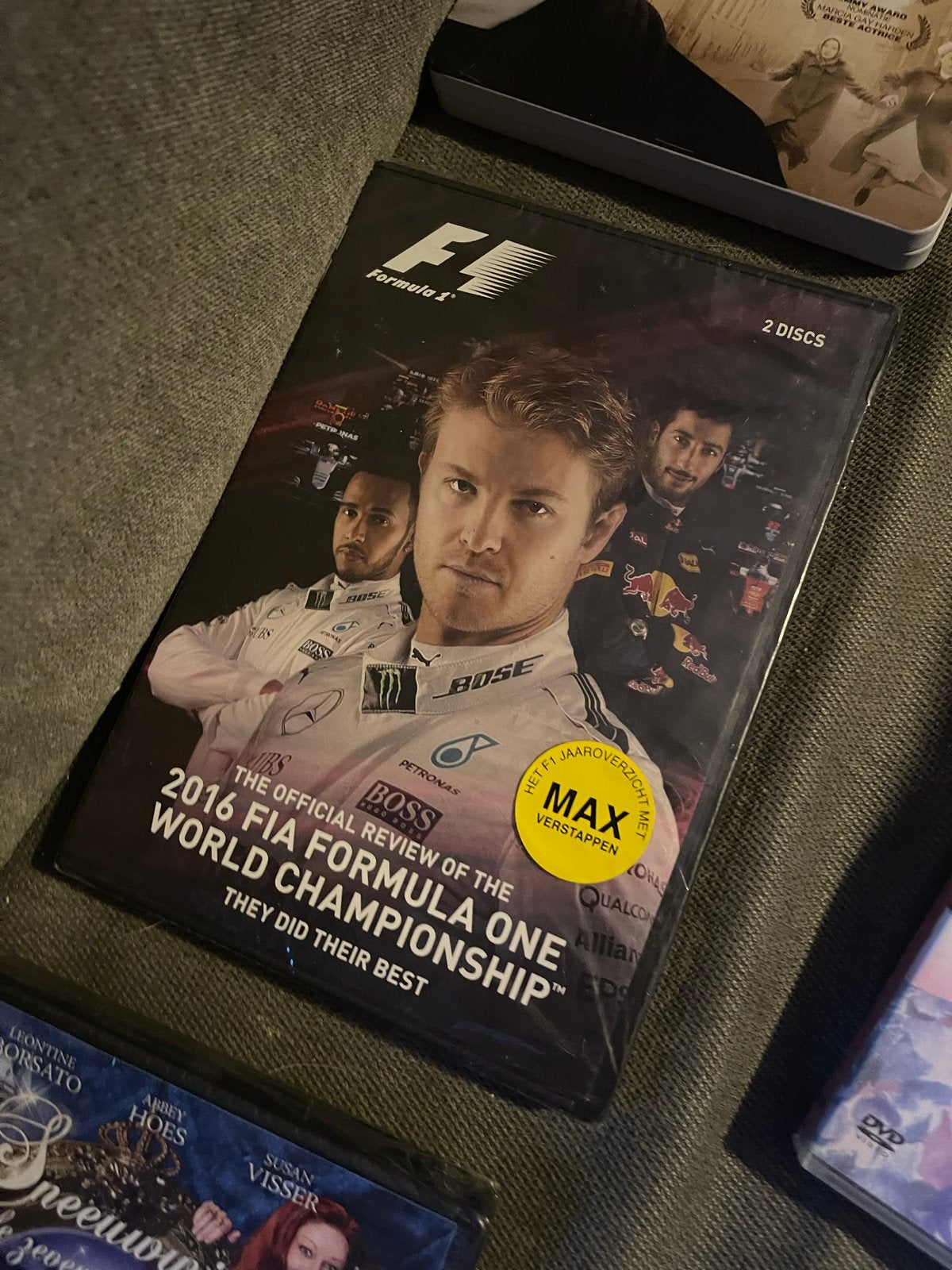 F1 2016 FIA Formula One World Championship DVD, Alle leeftijden, Ophalen of Verzenden, Nieuw in verpakking, Documentaire