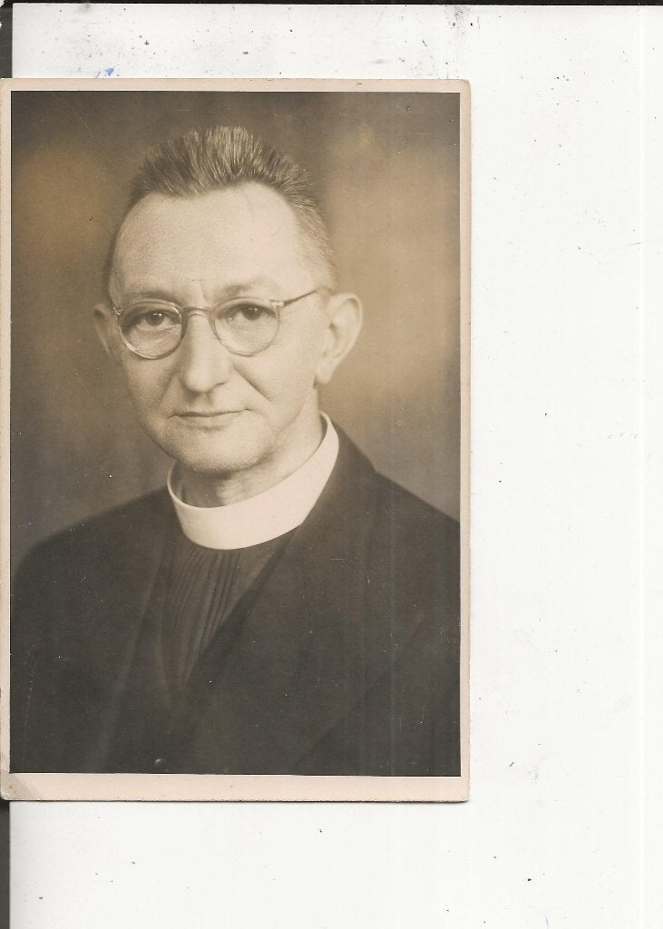De Lier Pastoor Berlage Fotokaart, Ophalen of Verzenden, 1920 tot 1940, Ongelopen, Zuid-Holland