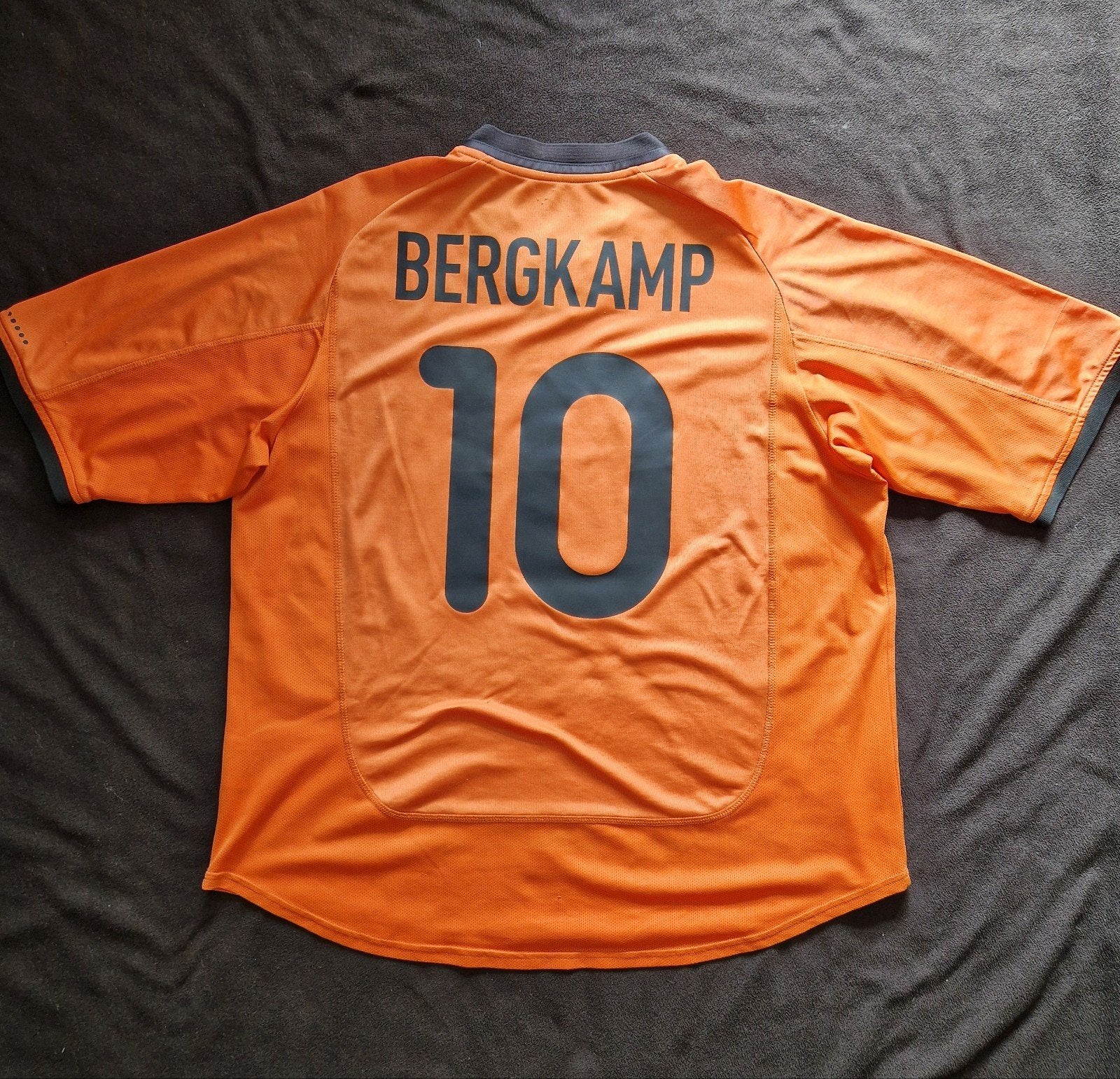 Nederlands elftal shirt 2000 Bergkamp, Maat 52/54 (L), Nike, Oranje, Ophalen of Verzenden