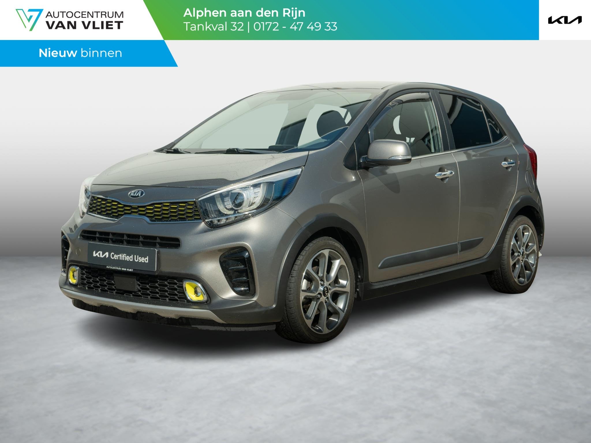 Kia Picanto 1.0 T-GDI X-Line | 100PK | Stoel en stuurverwarm, Auto's, Kia, Voorwielaandrijving, 12 maanden, 101 pk, Gebruikt