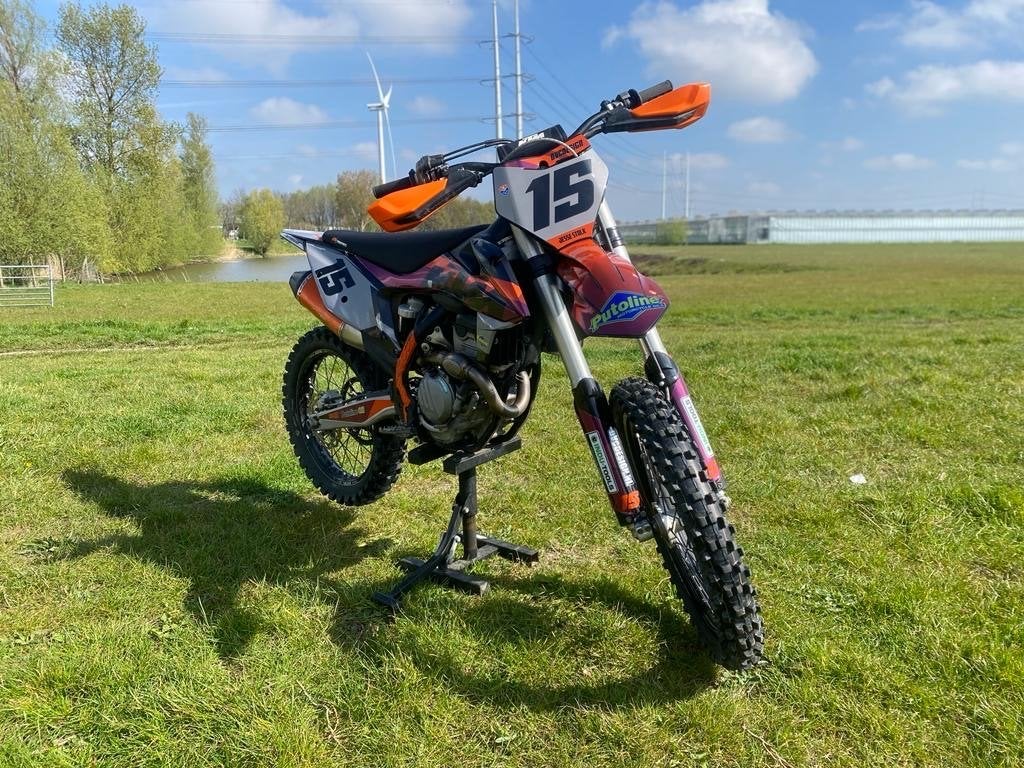 KTM 250sxf !!velgen zijn nu chrome ipv zwart, Ophalen