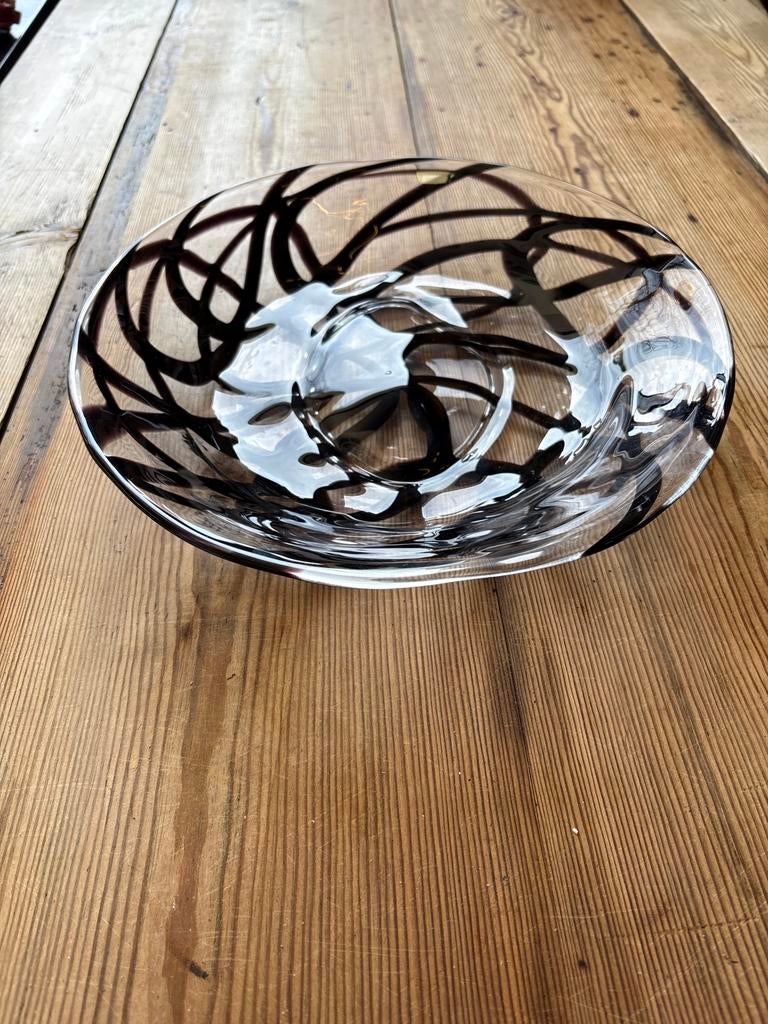 Vintage IKEA glazen schaal, Antiek en Kunst, Ophalen