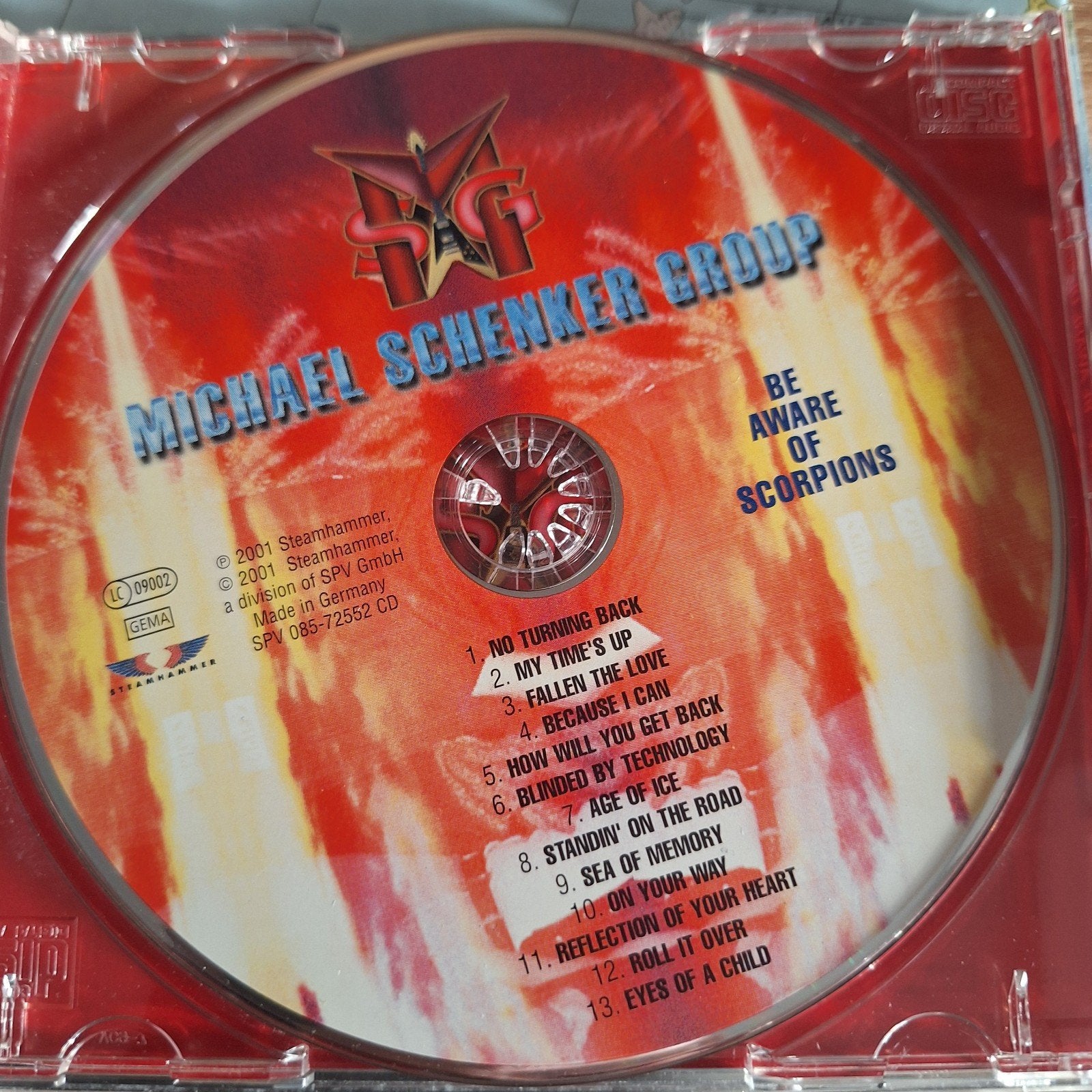 Michael Schenker Group - Be Aware of Scorpions CD, Ophalen of Verzenden, Gebruikt, Hard Rock, Album