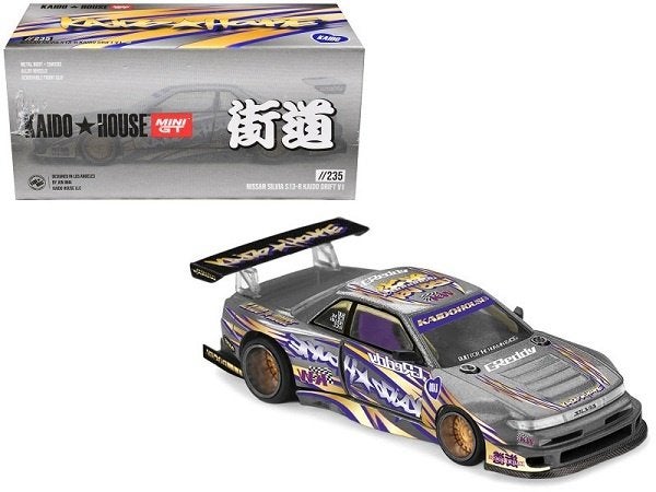 Nissan Silvia S13-R Kaido Drift V1 1:64 Kaido House, Tschuiten@hotmail.com, Duitsland, Auto, Nieuw
