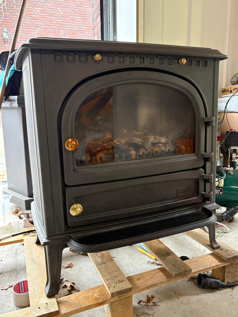 SAEY 92 Gaskachel - Vrijstaand, 9.6 kW, Huis en Inrichting, Kachels, Gebruikt, Gas, Ophalen of Verzenden, Vrijstaand