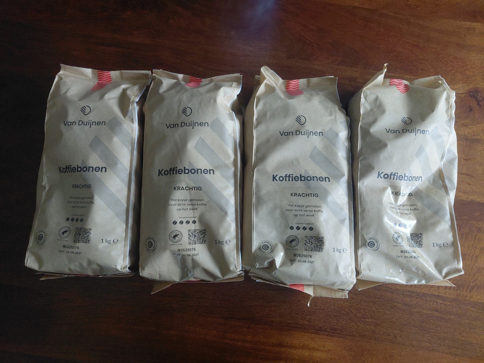 4 x 1 kg koffiebonen (nieuw), Ophalen, Nieuw, Overige merken, Koffiebonen