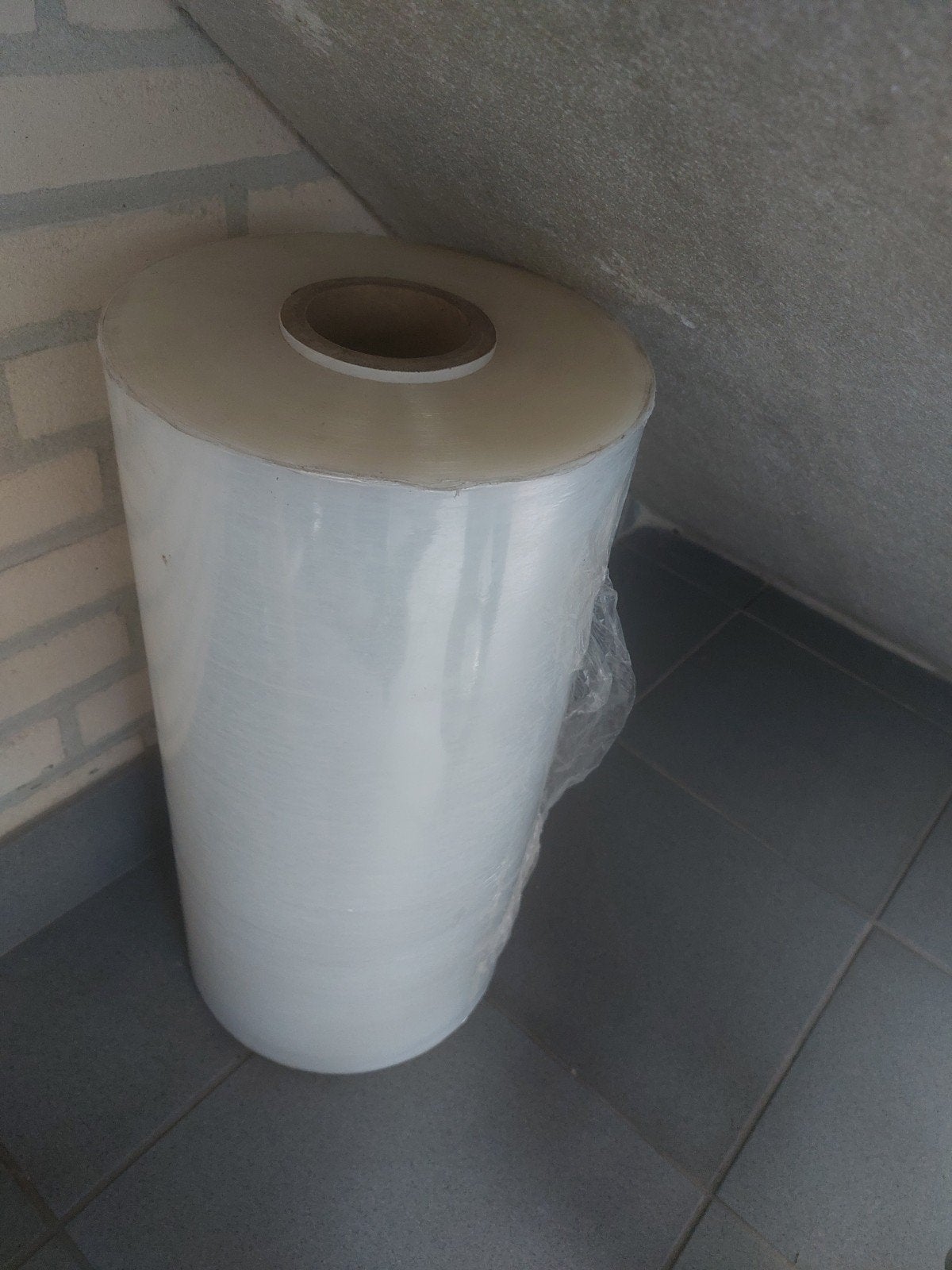Wikkelfolie, Ophalen, 15 m² of meer, Folie