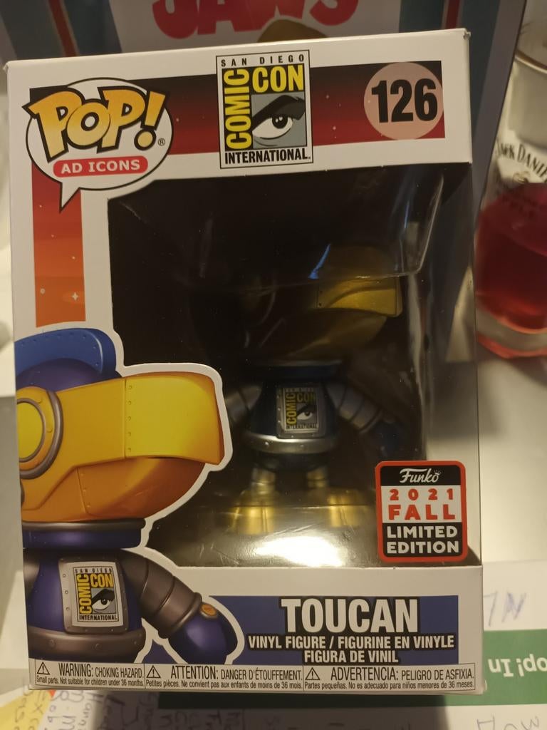 Funko Pop! Ad Icons 126 Toucan San Diego Comic Con, Ophalen of Verzenden, Nieuw