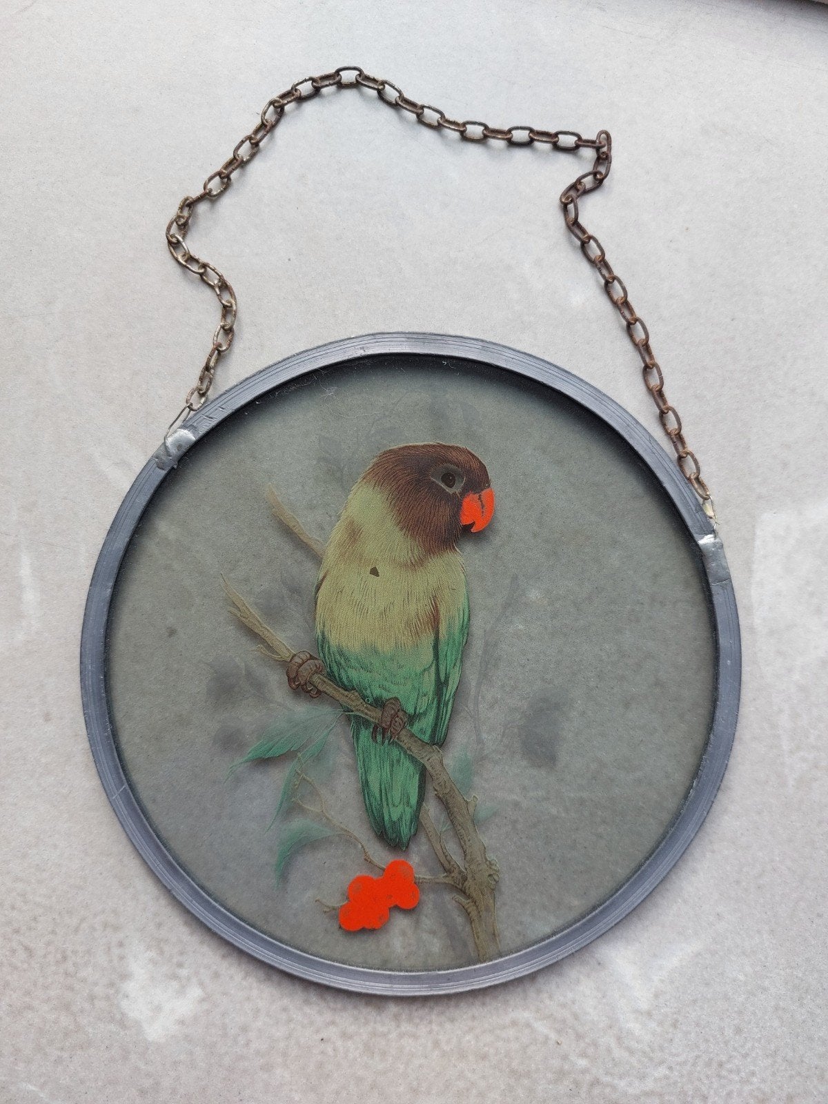 Raamhanger, glas, vogel!, Ophalen of Verzenden, Huis en Inrichting