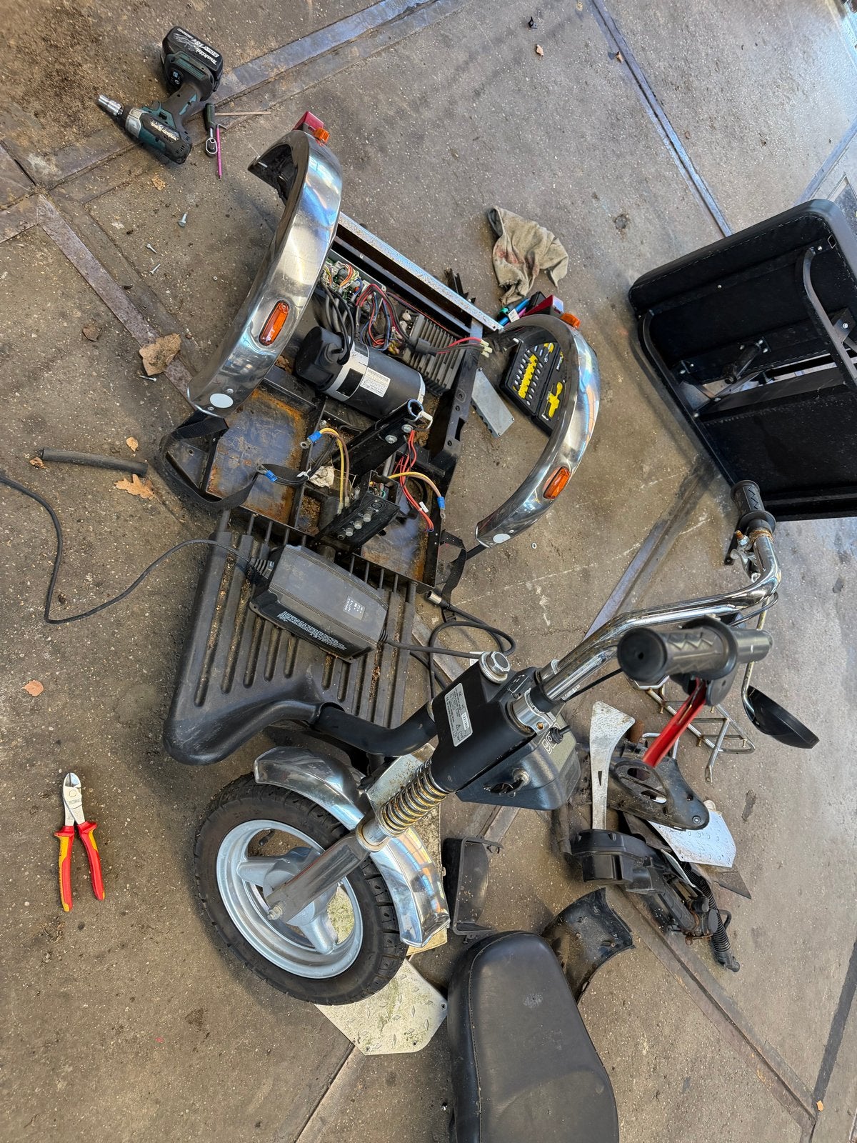 Onderdelen afilim scootmobiel, Diversen, Ophalen of Verzenden, Gebruikt, Afikim