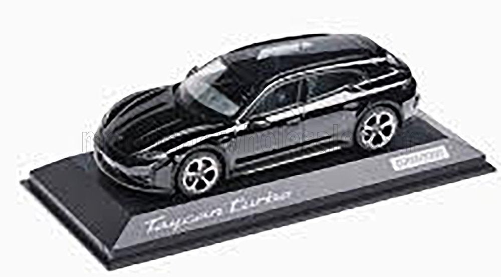 Spark 1:43 Porsche Taycan Turbo Cross Turismo Black, Ophalen of Verzenden, Nieuw, Auto, Overige merken