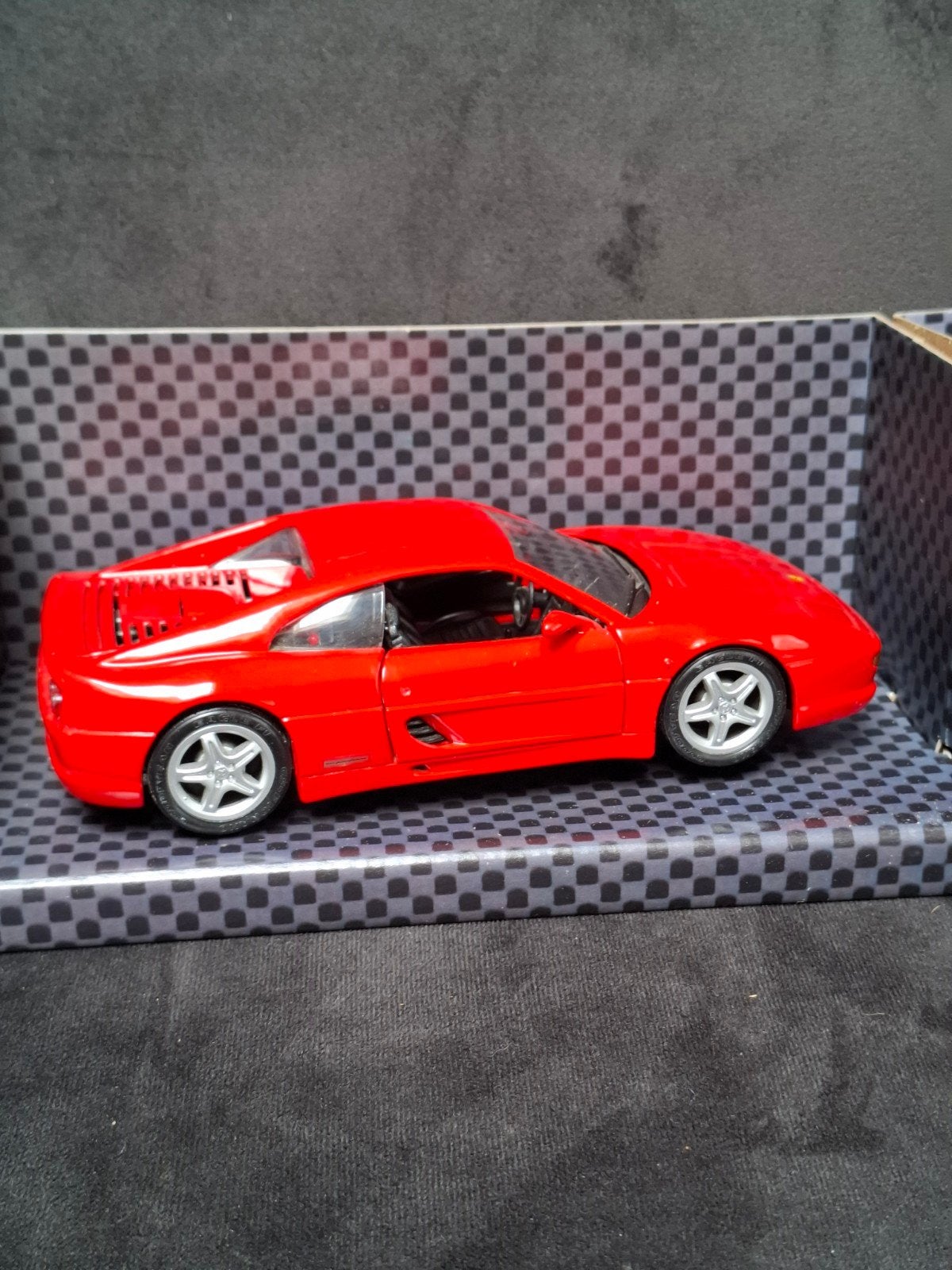 Ferrari F355 Shell Collezione 1:24 Rood - Zo goed als nieuw, Ophalen of Verzenden, Zo goed als nieuw, Auto