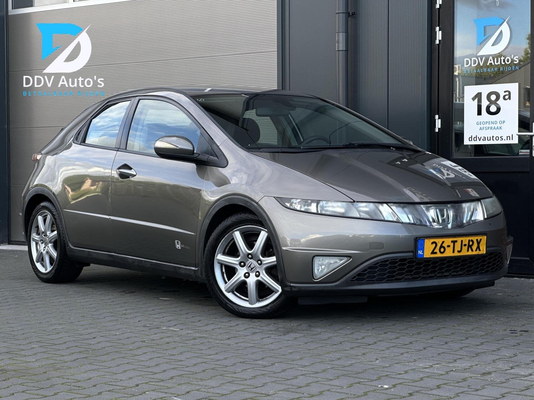 Honda Civic 1.8/140pk Sport|AUT|NAP|Cruise|Airco|Elek. Ramen, Auto's, 15 km/l, Gebruikt, 4 cilinders, 1165 kg