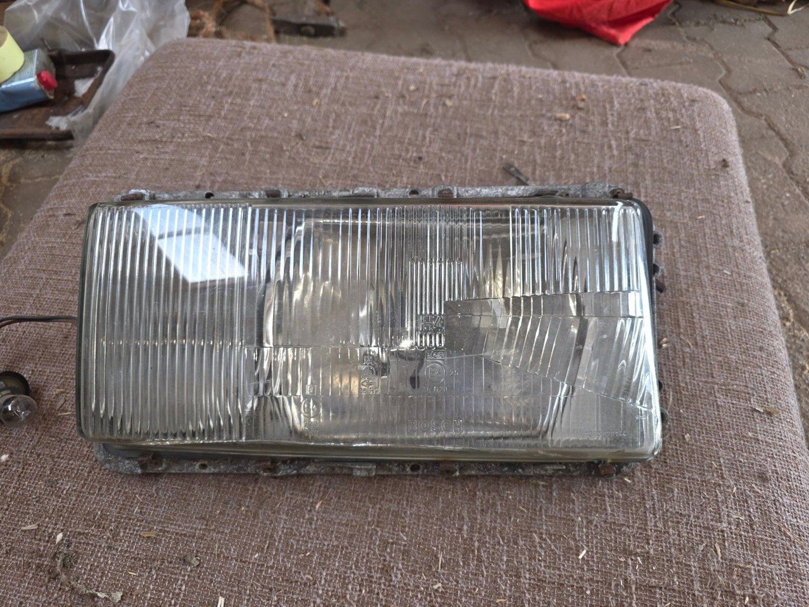 Mercedes W116 Koplamp Rechts Voor - Gebruikt, Auto-onderdelen, Ophalen, Gebruikt, Mercedes-Benz