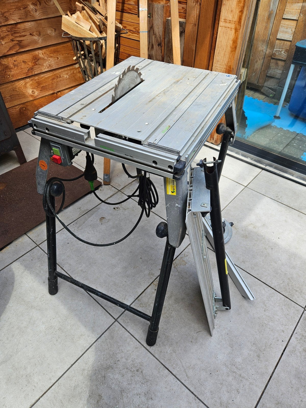 Festool zaagtafel Basis A2, met zaagmachine AP 85 E, Ophalen, 1200 watt of meer, Cirkelzaag, 30 tot 70 mm