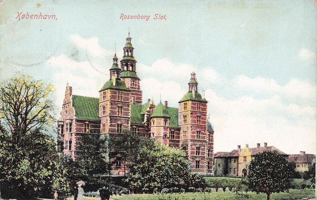 702-482-003 Kobenhavn Rosenborg Slot, Verzenden, Voor 1920, Overig Europa