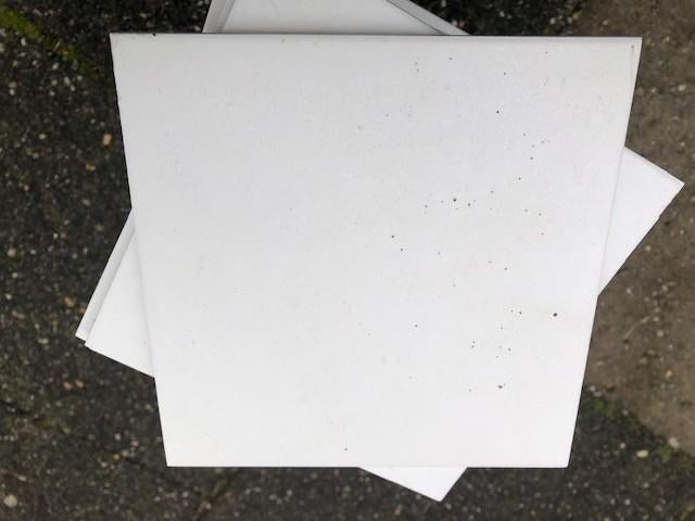 Portugese Pavigres Tegels kleur wit , maat 15 x 15 cm (, Ophalen, Nieuw, Minder dan 20 cm, Minder dan 20 cm