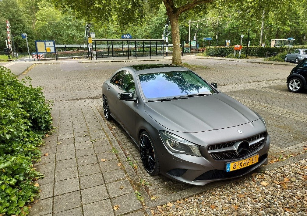 Mercedes-Benz CLA 180, Auto's, Voorwielaandrijving, 4 cilinders, 1290 kg, Zwart