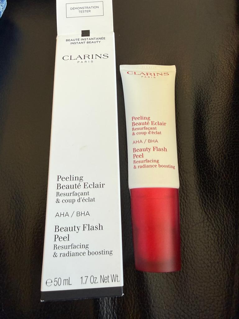 Clarins peeling beaute clair, Verzenden, Nieuw, Gehele gezicht