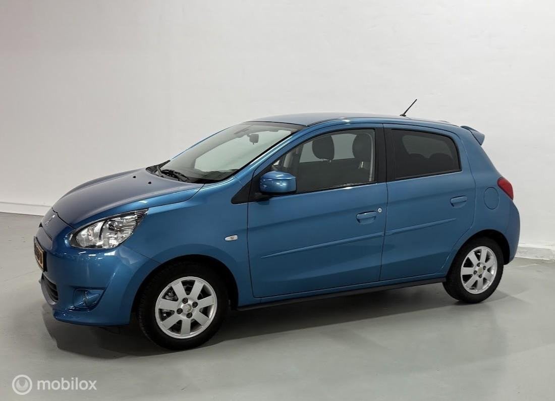 Mitsubishi Space Star 1.0 Bright | CLIMA | 5D, Auto's, Voorwielaandrijving, Gebruikt, Euro 6, Blauw