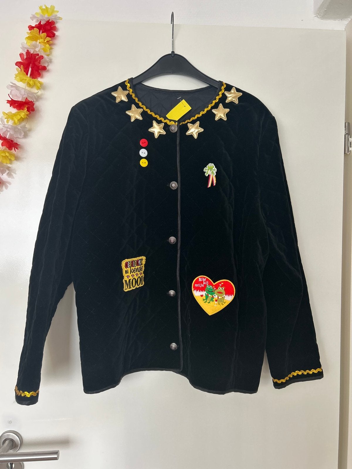 Oeteldonk dames jasje - Maat XL, Ophalen of Verzenden, Zo goed als nieuw, Maat 46/48 (XL) of groter, Carnaval
