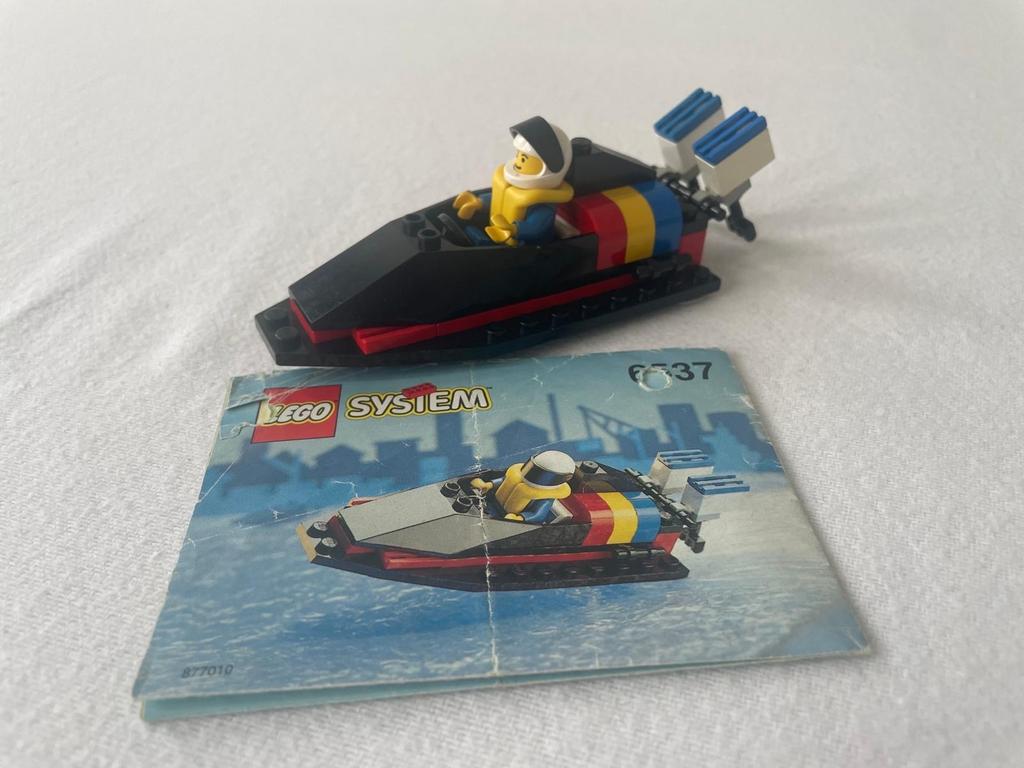 LEGO System 6537 Hydro Racer met instructies, Gebruikt, Overige thema's, Lego, Ophalen of Verzenden