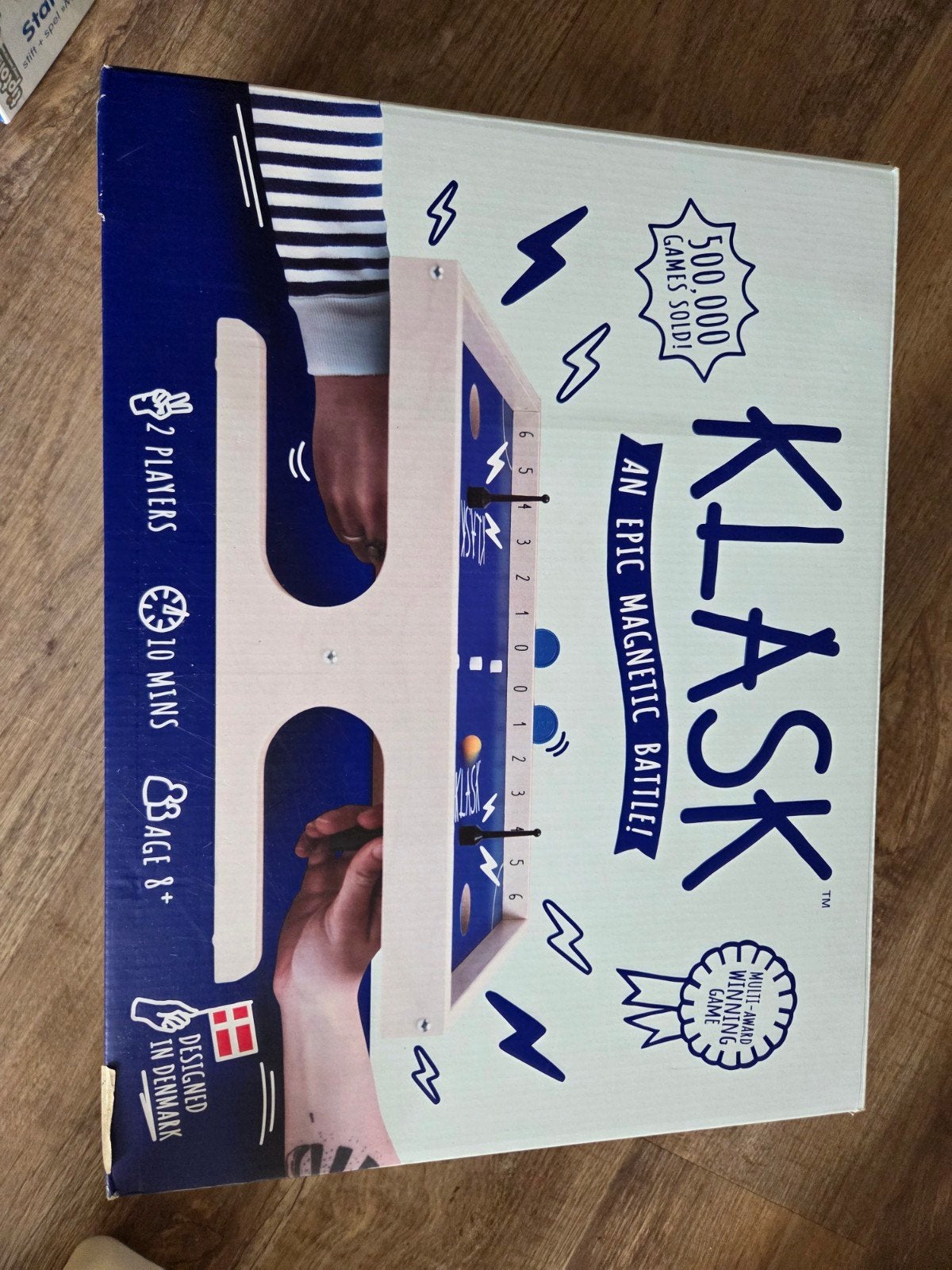 KLASK: Een magnetisch bordspel voor 2 spelers, Een of twee spelers, Ophalen of Verzenden, Gebruikt, KLASK