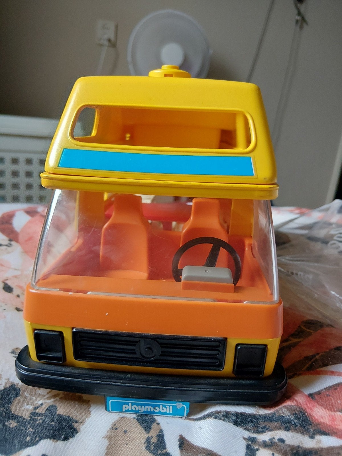 Vintage Playmobil Camper Jaren '70 met Accessoires, Ophalen of Verzenden, Gebruikt