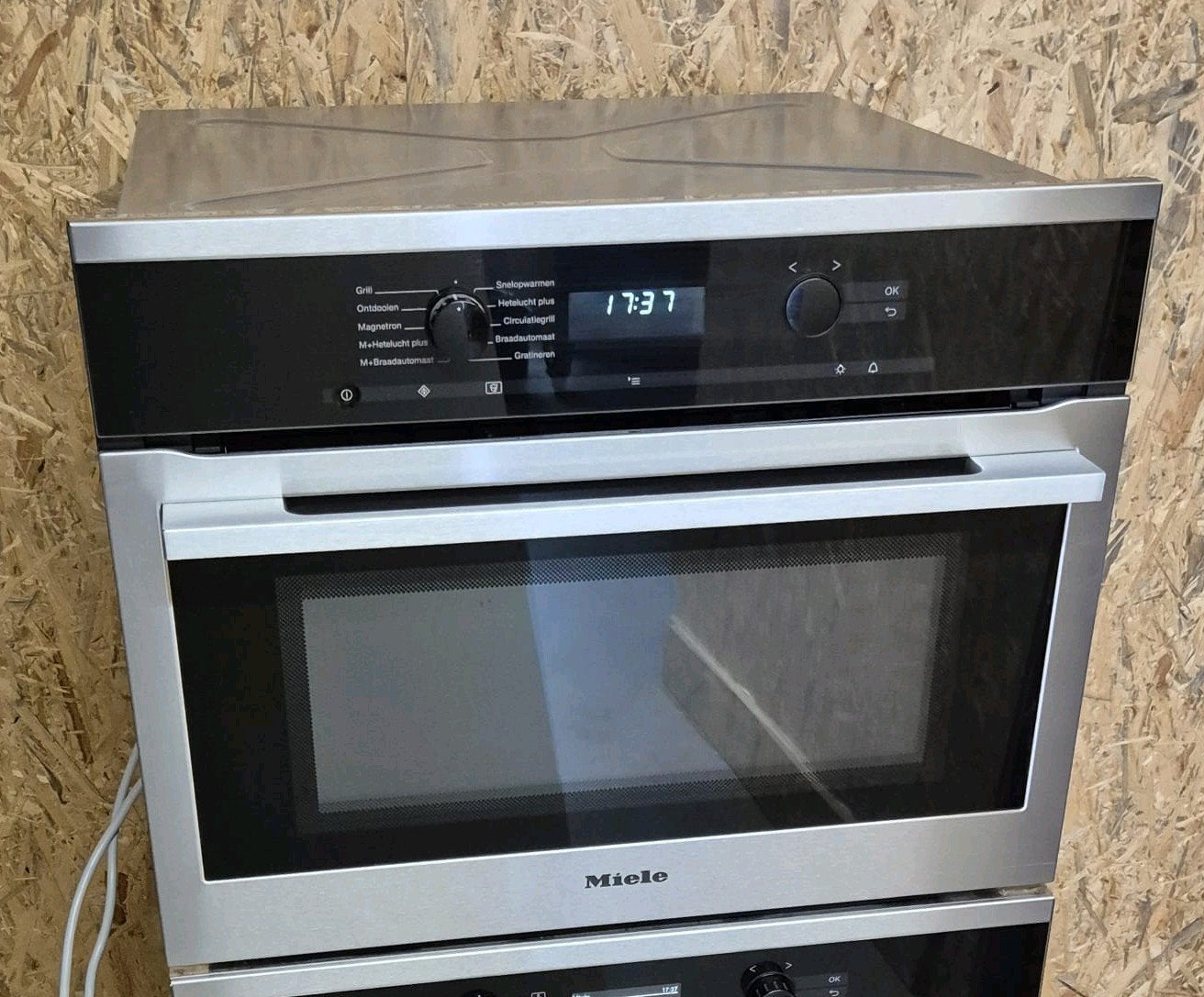 Luxe Miele H6300BM combi oven/ magnetron, Witgoed en Apparatuur, Ophalen, 45 tot 50 cm, Inbouw, Miele