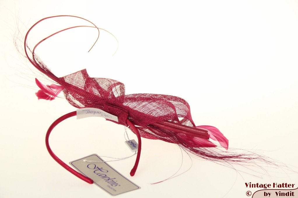 Fascinator Hawkins roze sinamay sisal op diadeem nieuw 1size, Kleding | Dames, Hoed, Hawkins, Nieuw, One size fits all