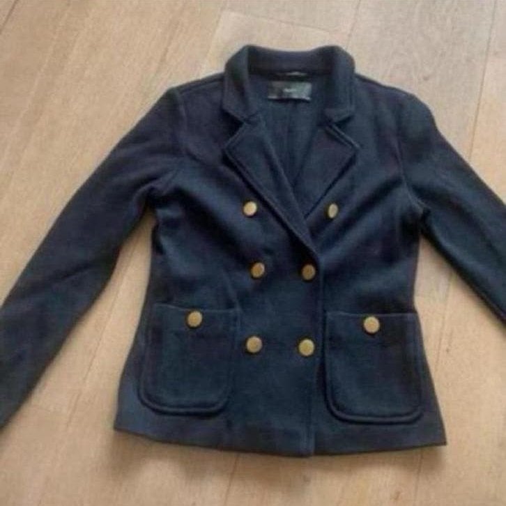 Filippa K vest jasje S nieuwstaat wol, Ophalen of Verzenden, Zo goed als nieuw, Maat 36 (S), Blauw