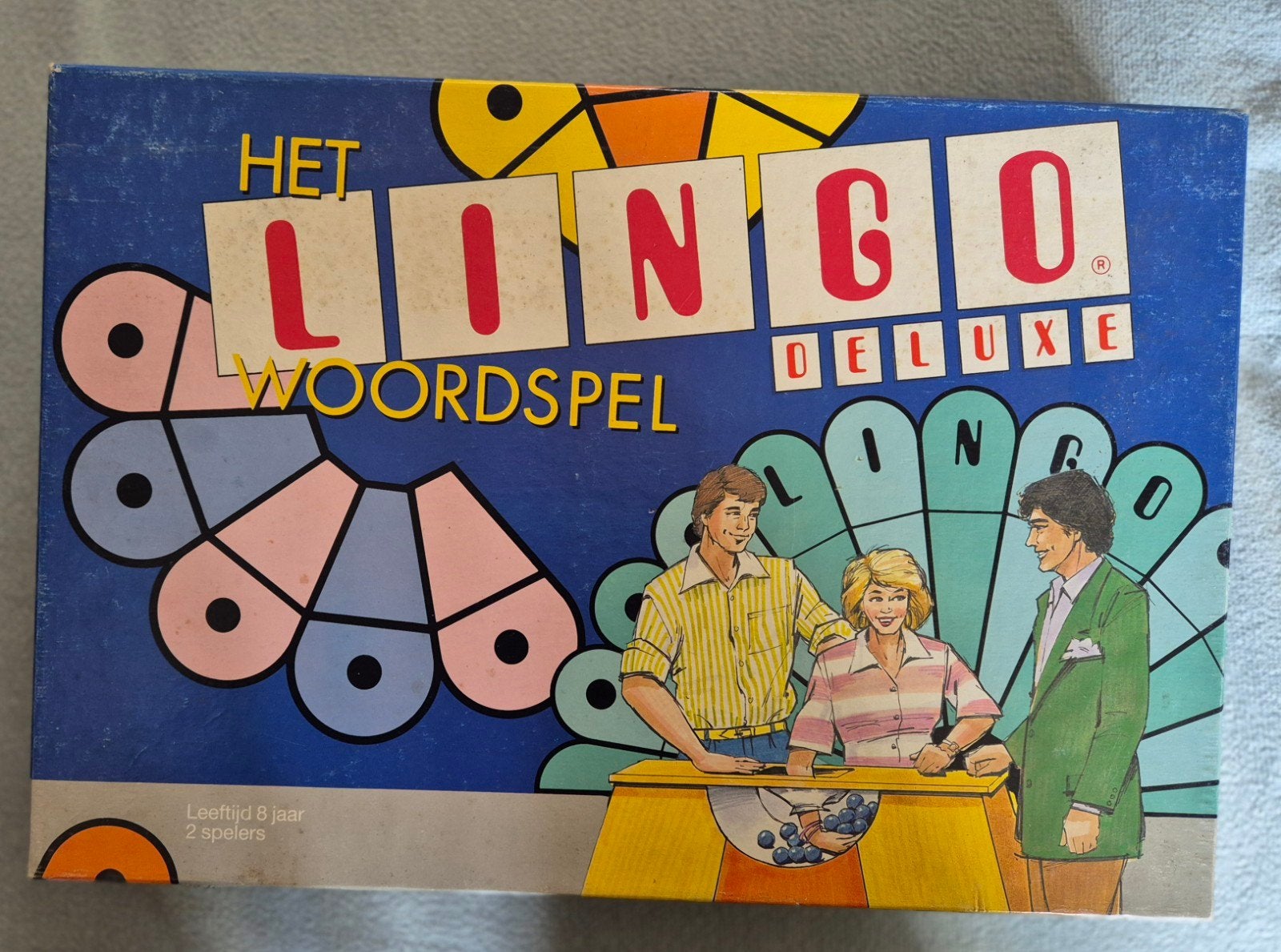 Lingo Deluxe Woordspel - Compleet en in goede staat, Hobby en Vrije tijd, Een of twee spelers, Ophalen of Verzenden, Gebruikt