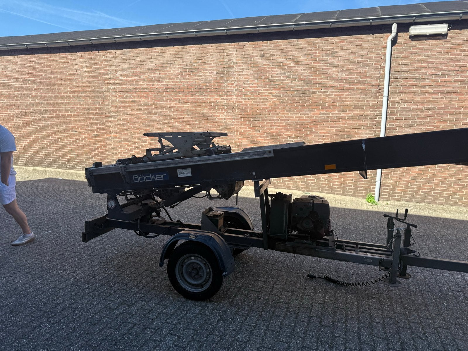 Böcker Junior HD 24/0-K Bouwlift / Pannenlift, Ophalen