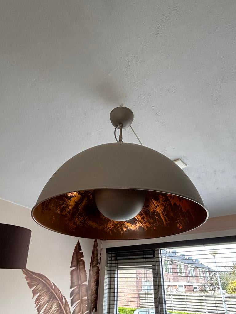 Van de Heg Golden Sun Hanglamp - Ø 54cm, Ophalen, Zo goed als nieuw, Metaal, Minder dan 50 cm