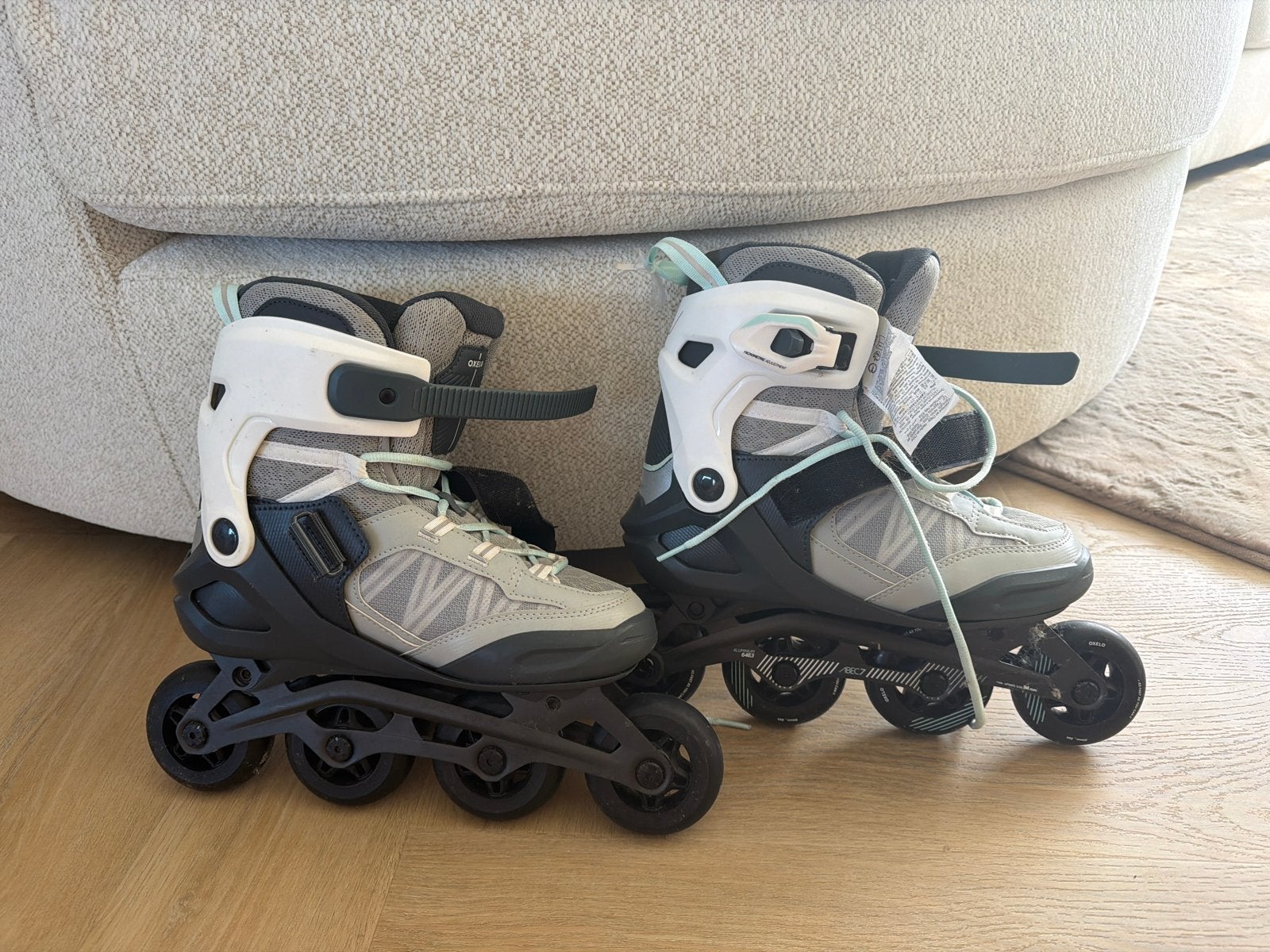 Inline skates - Zo goed als nieuw, Verstelbaar, Zo goed als nieuw, Inline skates 4 wielen, Dames